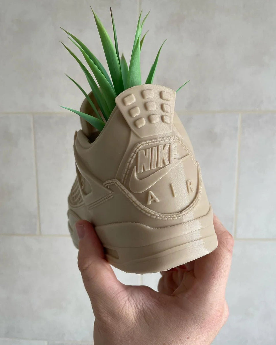 nike planter pot Jordan 4 Planter (Flower Pot) (3D Printed)