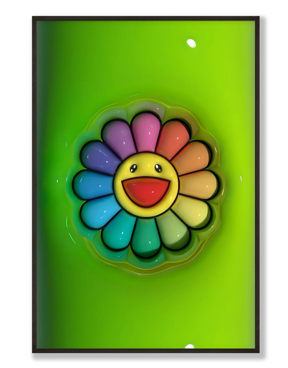 Happy Flower☆彡 murakami-x-flowers-3d-effect-