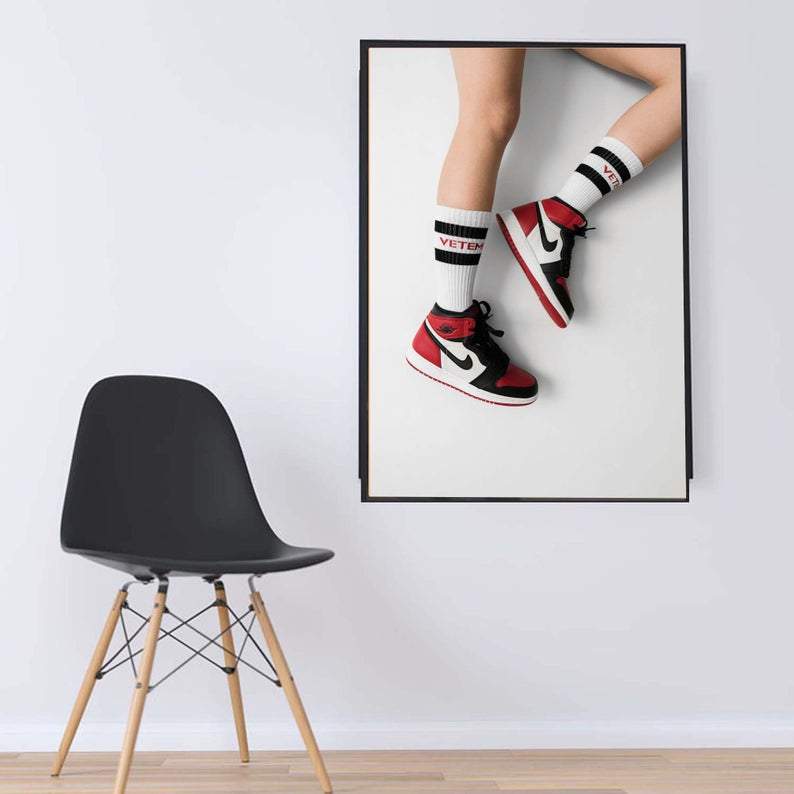 Off-White Air Jordan 1 Wall Art – Hyped Art