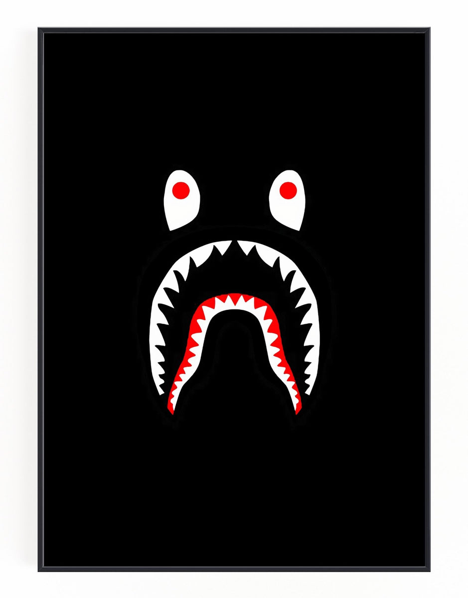 Bape Shark Wall Art – Hyped Art