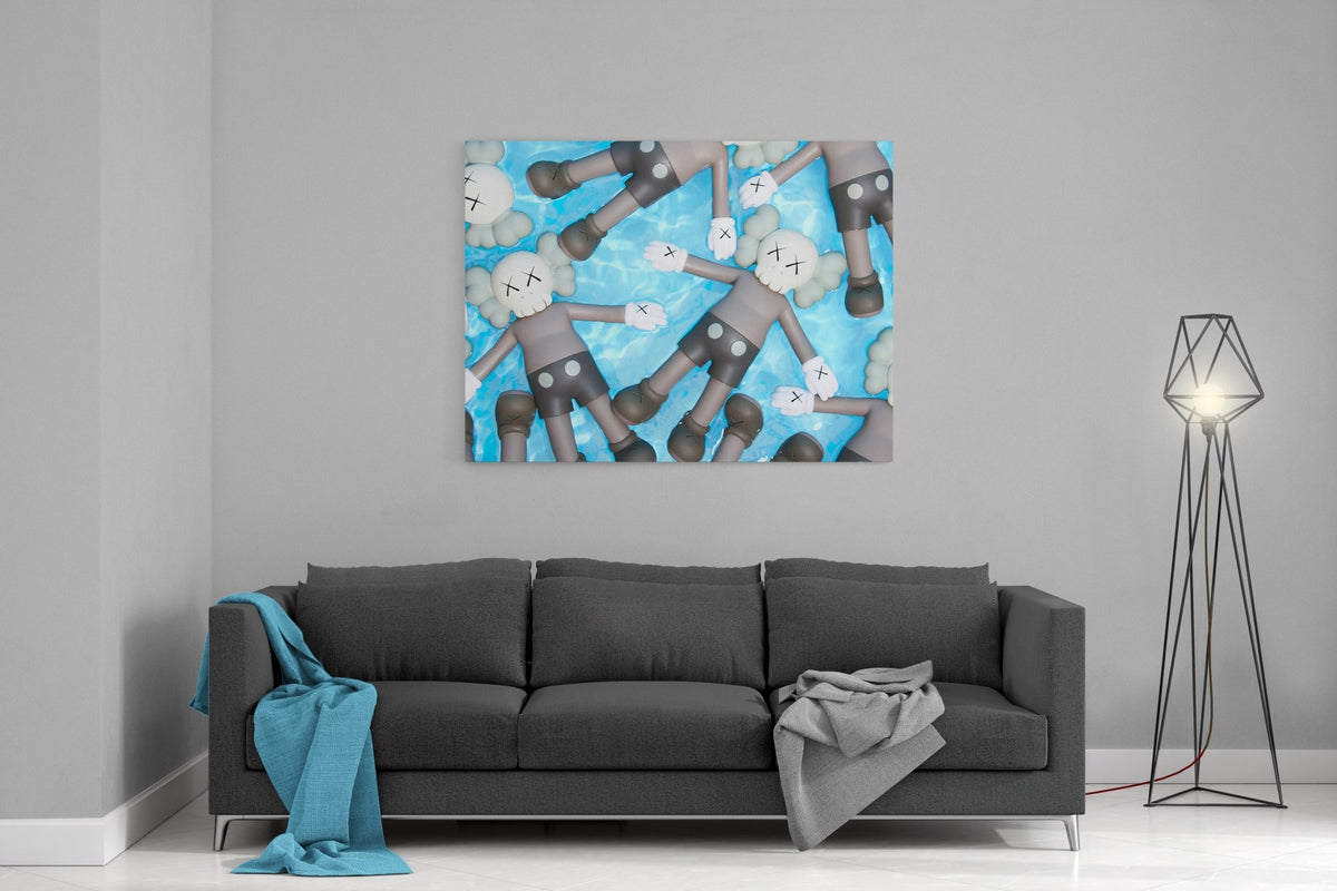 KAWS Floats Canvas – Hyped Art