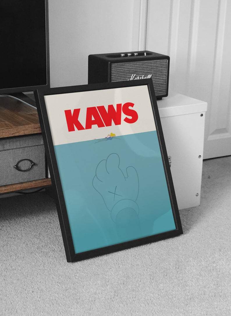 KAWS Movie Poster Wall Art – Hyped Art