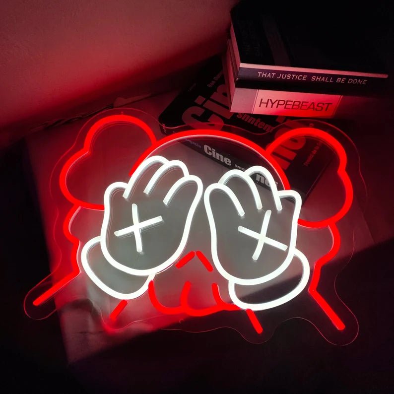 KAWS Neon Sign | Hyped Art KAWS Neon Sign | Hyped Art