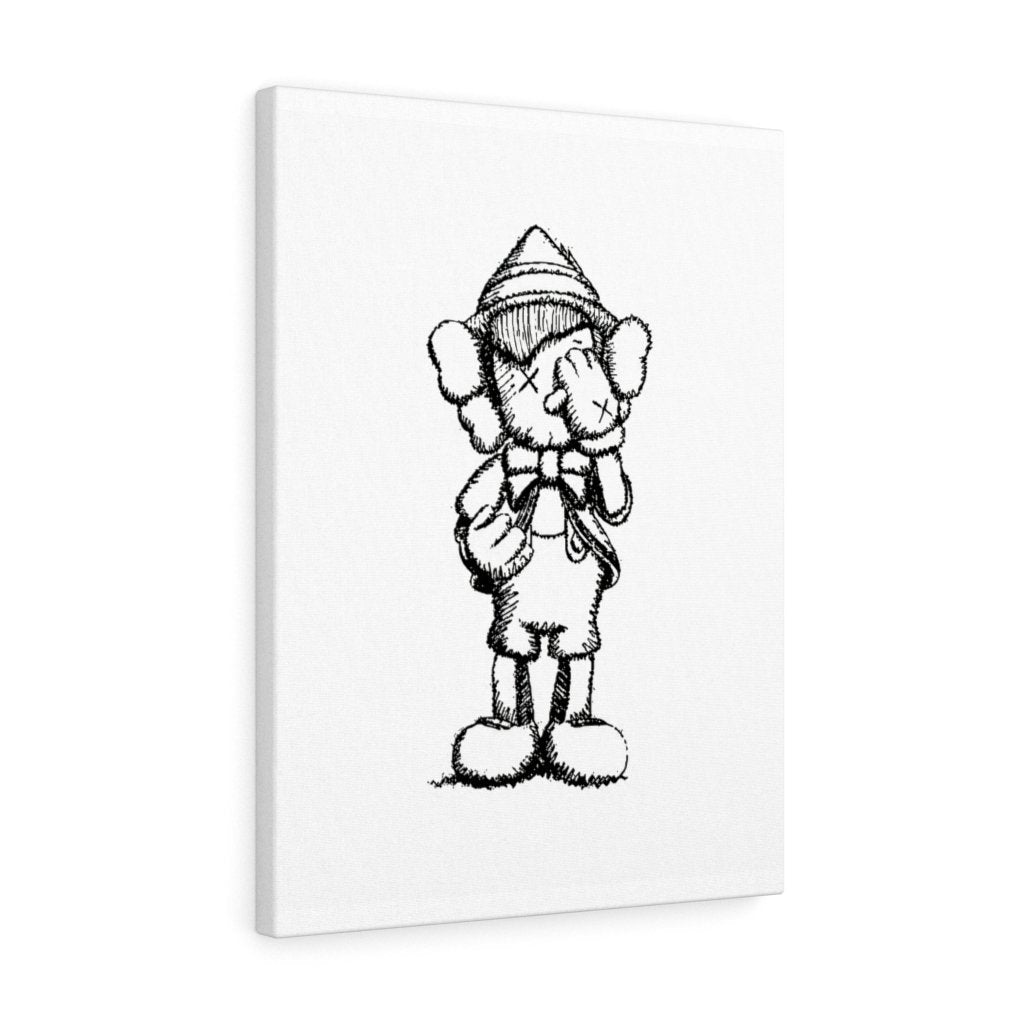 KAWS Pinocchio Canvas – Hyped Art
