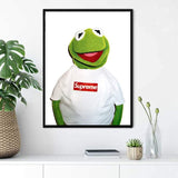 Kermit the Frog Supreme Wall Art - Hyped Art