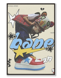Ape Mask Street Art Poster