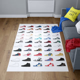 Classic Sneaker Area Rug
