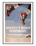 Gravity Nightmare Sneaker Culture Poster