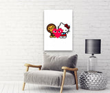 Baby Milo x Hello Kitty Wall Art Poster