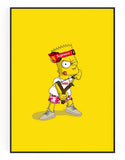 Animated Culture Street Art Poster