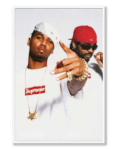 Dipset x Supreme Wall Art - Hyped Art