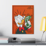 Hermes x Scrooge Canvas - Hyped Art