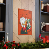 Hermes x Scrooge Canvas - Hyped Art