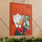 Hermes x Scrooge Canvas - Hyped Art