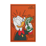Hermes x Scrooge Canvas - Hyped Art