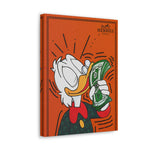 Hermes x Scrooge Canvas - Hyped Art