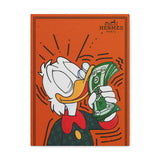 Hermes x Scrooge Canvas - Hyped Art
