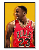 Jordan x Bulls Wall Art - Hyped Art