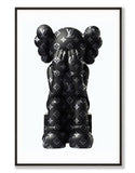 KAWS Black x LV Wall Art
