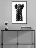KAWS Black x LV Wall Art