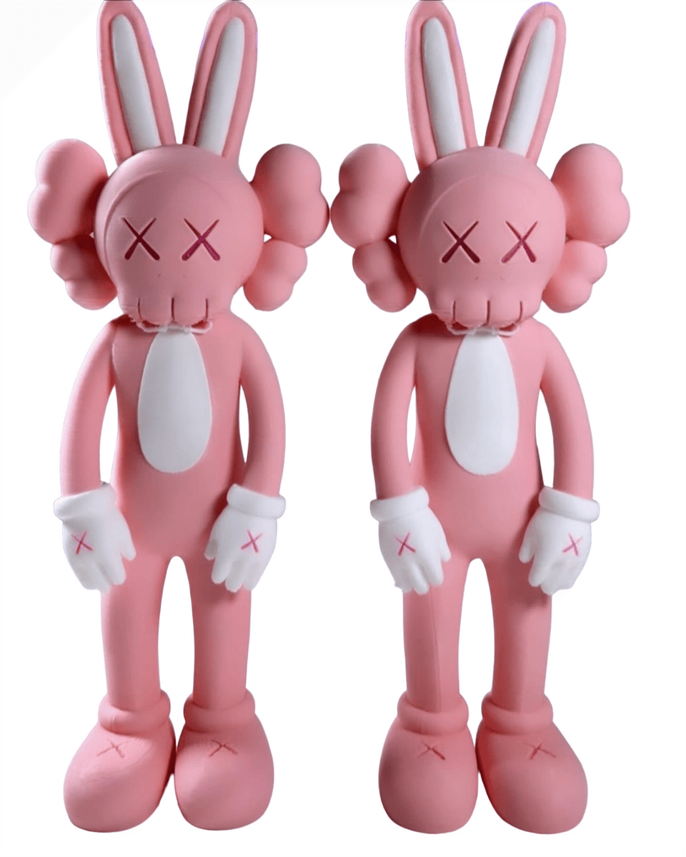 KAWS Bunny Rabbit Figure (3D Printed) – Hyped Art