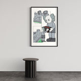 KAWS 4 Wall Art