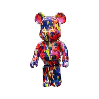 Mô Hình Bearbrick Xlarge X Dface 100% & 400% Black - Jordan 1 Mô Hình Bearbrick Xlarge X Dface 100% & 400% Black - Jordan 1