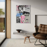 KAWS x Y2K Wall Art - Hyped Art