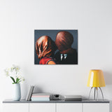 LV Kiss Canvas