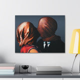LV Kiss Canvas