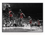 1987 Slam Dunk Contest Wall Art