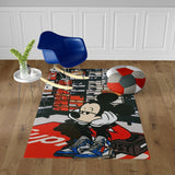 Cartoon Culture Area Rug