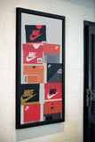 Sneaker Boxes Wall Art