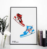 Retro Sneaker Culture Wall Art II