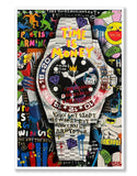 Rolex Pepsi Pop Art Wall Art - Hyped Art