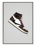 Sneaker Culture Retro Poster Wall Art