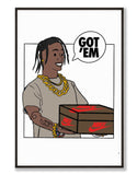 Street Culture Quote Poster