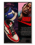Retro Sneaker Culture Poster