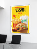 Fast Food Culture Street Art Poster