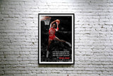 Uplifting Sports Quote Wall Art