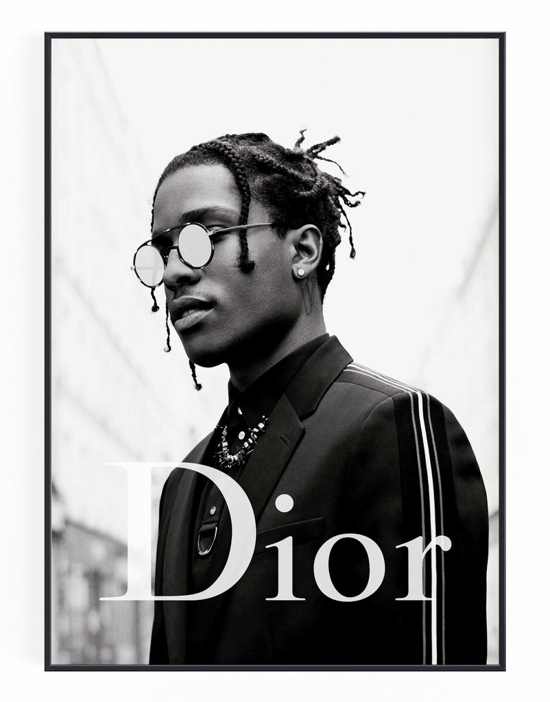 Asap Rocky x Dior Poster  artsyfartsyse