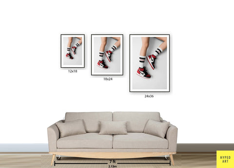 Chanel Shoes Wall Art – Hyped Art