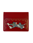 Hand Painted Cartier Card Holder (Tom & Jerry) - Hyped Art