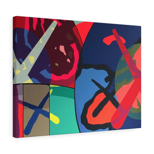 KAWS Paint Splash Canvas – Hyped Art