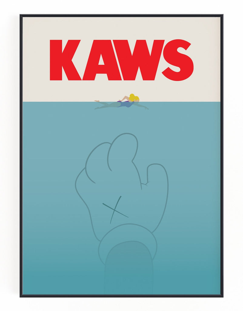 KAWS Movie Poster Wall Art – Hyped Art
