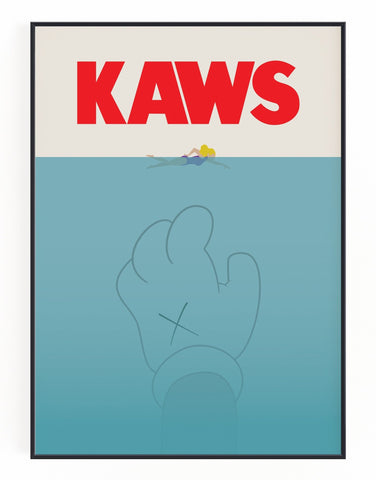 KAWS Movie Poster Wall Art - Hyped Art