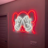 KAWS Neon Sign - Hyped Art