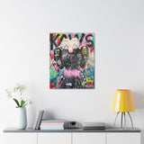 KAWS Paint "Pop Art" Canvas - Hyped Art