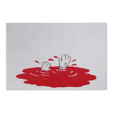 KAWS "RED" Area Rug - Hyped Art