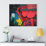 KAWS Red Bones Canvas - Hyped Art